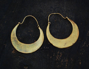 Ethnic India Hoop Earrings - Medium