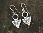 Tuareg Silver Earrings