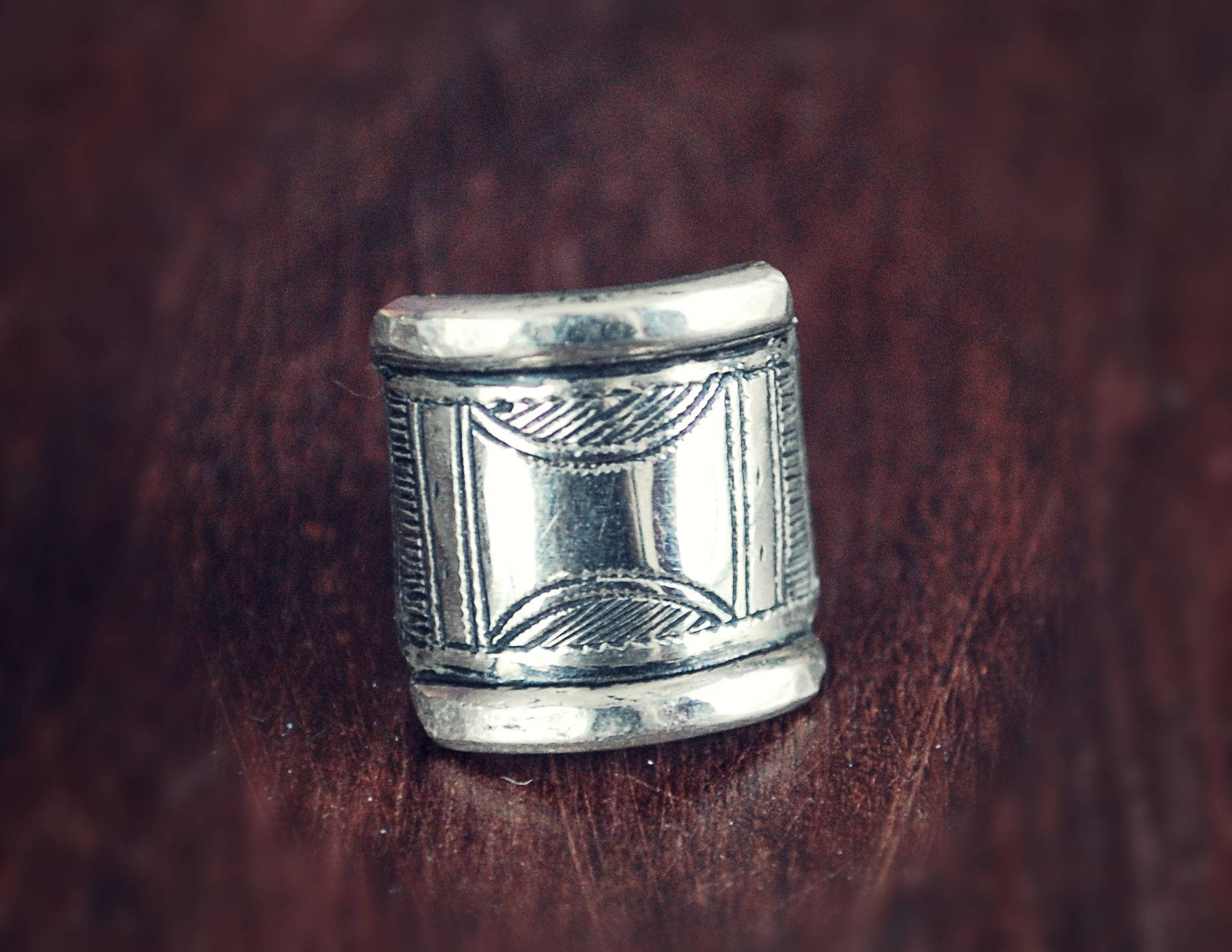 Tuareg Ring - Size 6 - Tuareg Jewelry - Tuareg Ring - Ethnic Silver Ring - Tribal Silver Ring