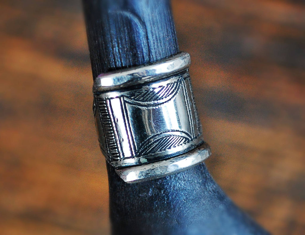 Tuareg Ring - Size 6 - Tuareg Jewelry - Tuareg Ring - Ethnic Silver Ring - Tribal Silver Ring