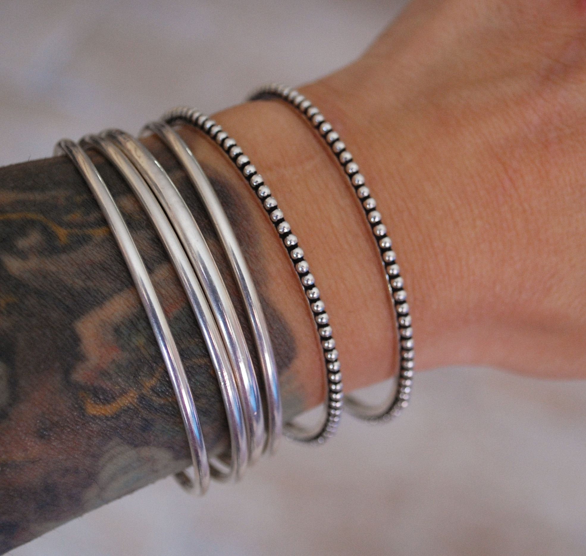 Buy Beautiful Silver Bangles Online  Find Your Perfect Style